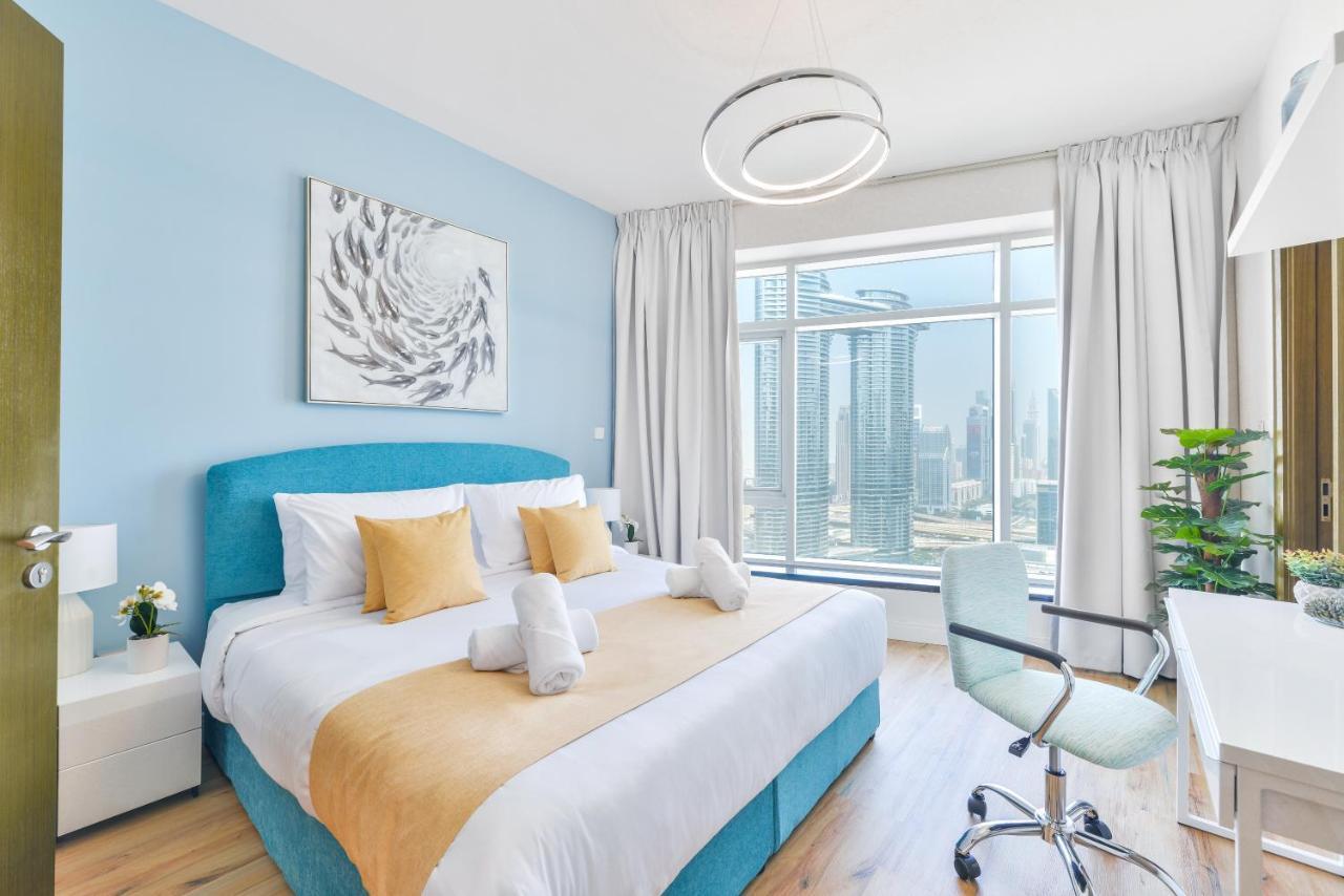 Lofts - Downtown Luxury - 5 Min Walk To Dubai Fountain! Apartman Kültér fotó